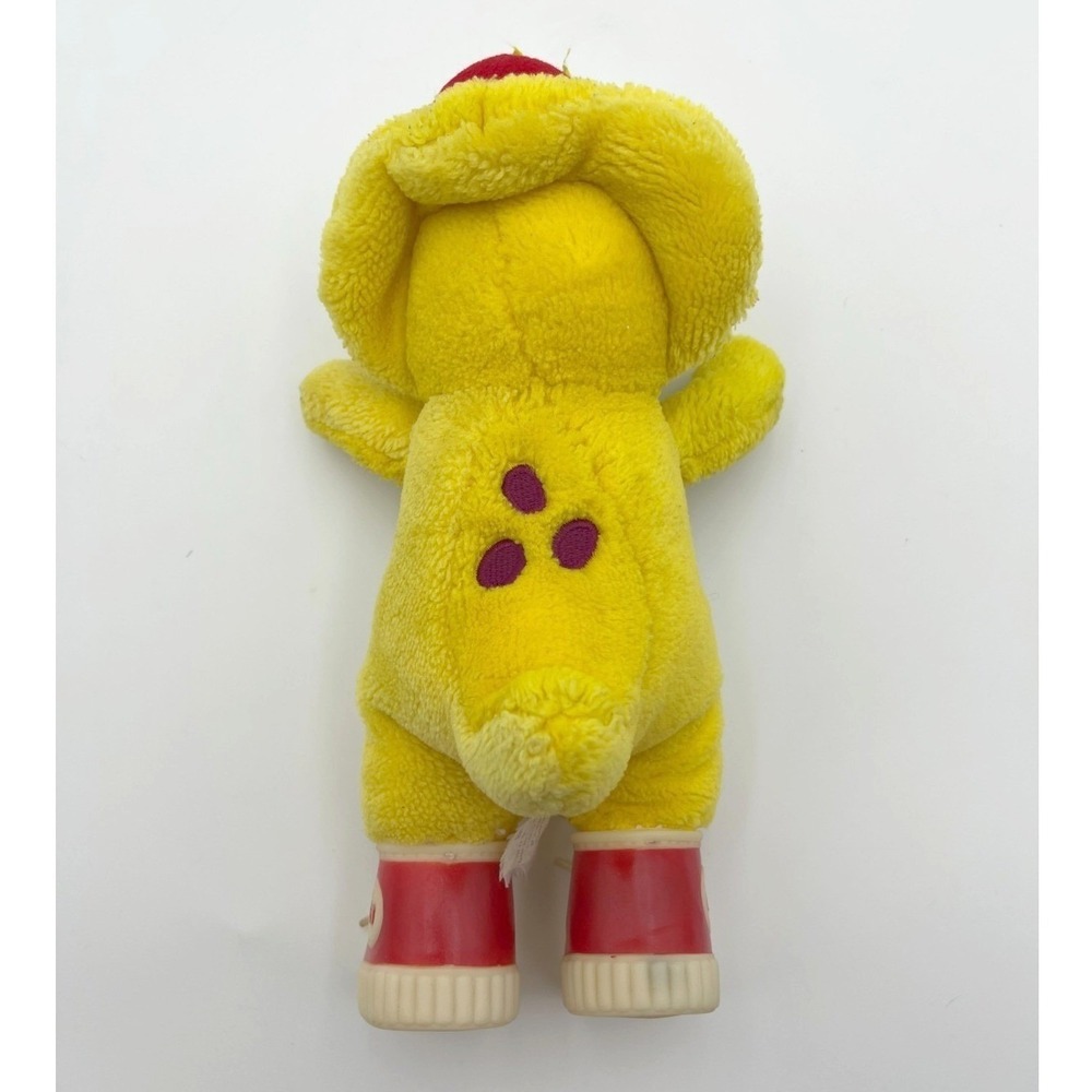 Vintage 1994 Barney & Friends BJ The Dinosaur Yellow Soft Plush Stuffed Toy 9" - Picture 2 of 8